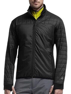 ICEBREAKER Black Helix Long Sleeve Zip Jacket xxL - Like new